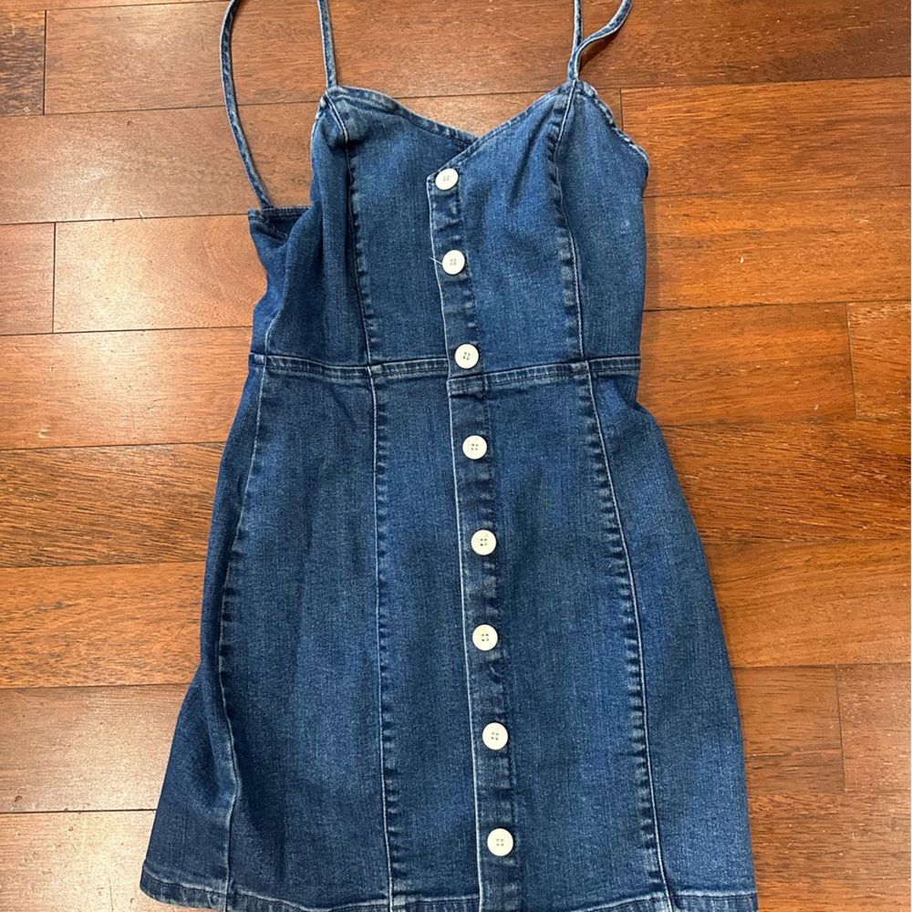Zara denim dress in size M